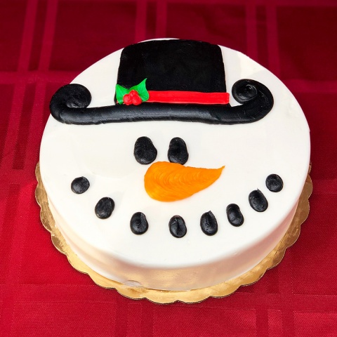 Christmas Treat Cake- Snowman